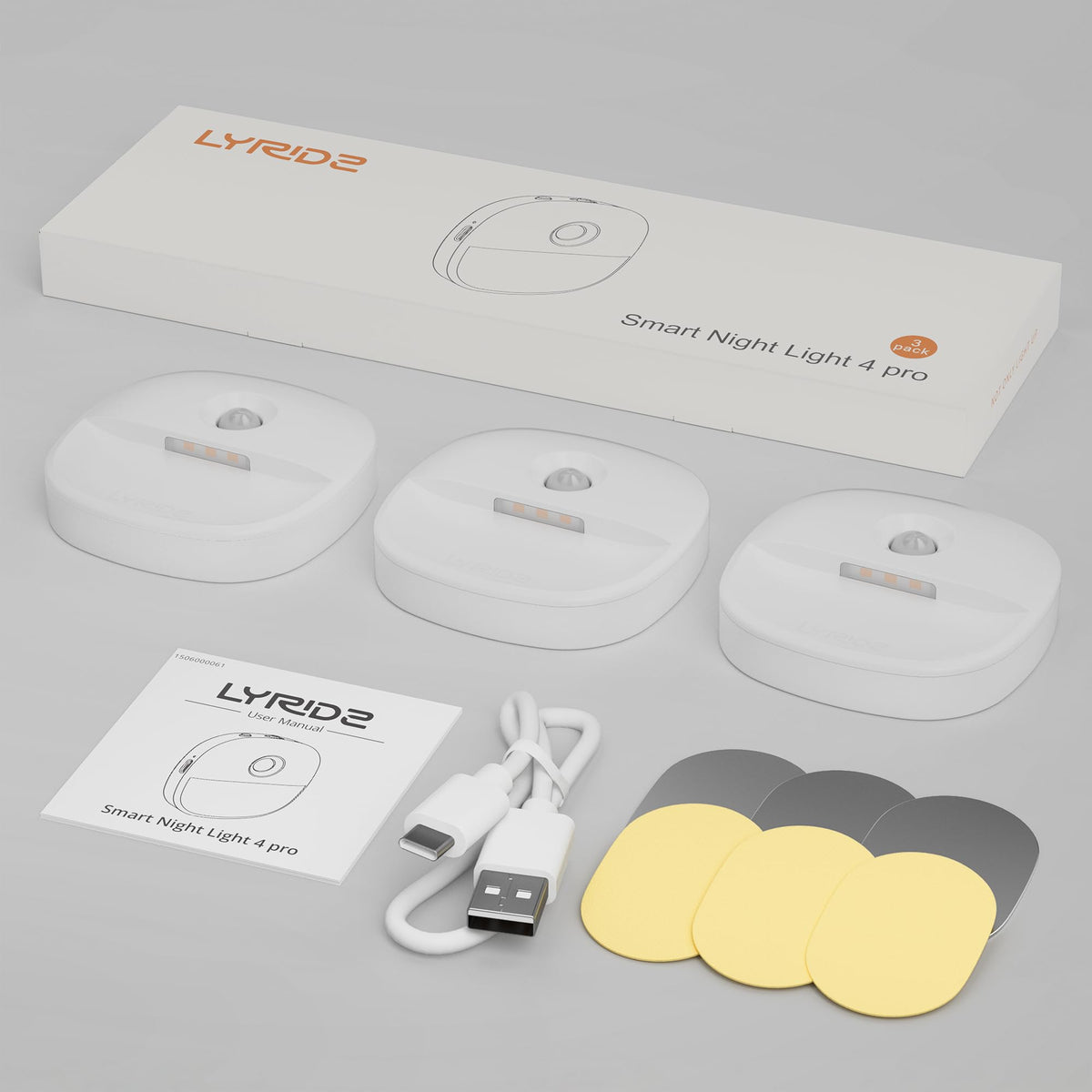 Lyridz motion sensor activates for 30 seconds after movement.