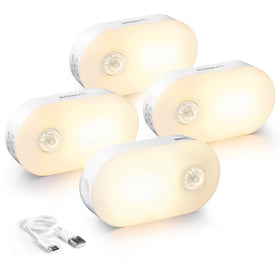 Lyridz rechargeable night light with compact design for easy placement.