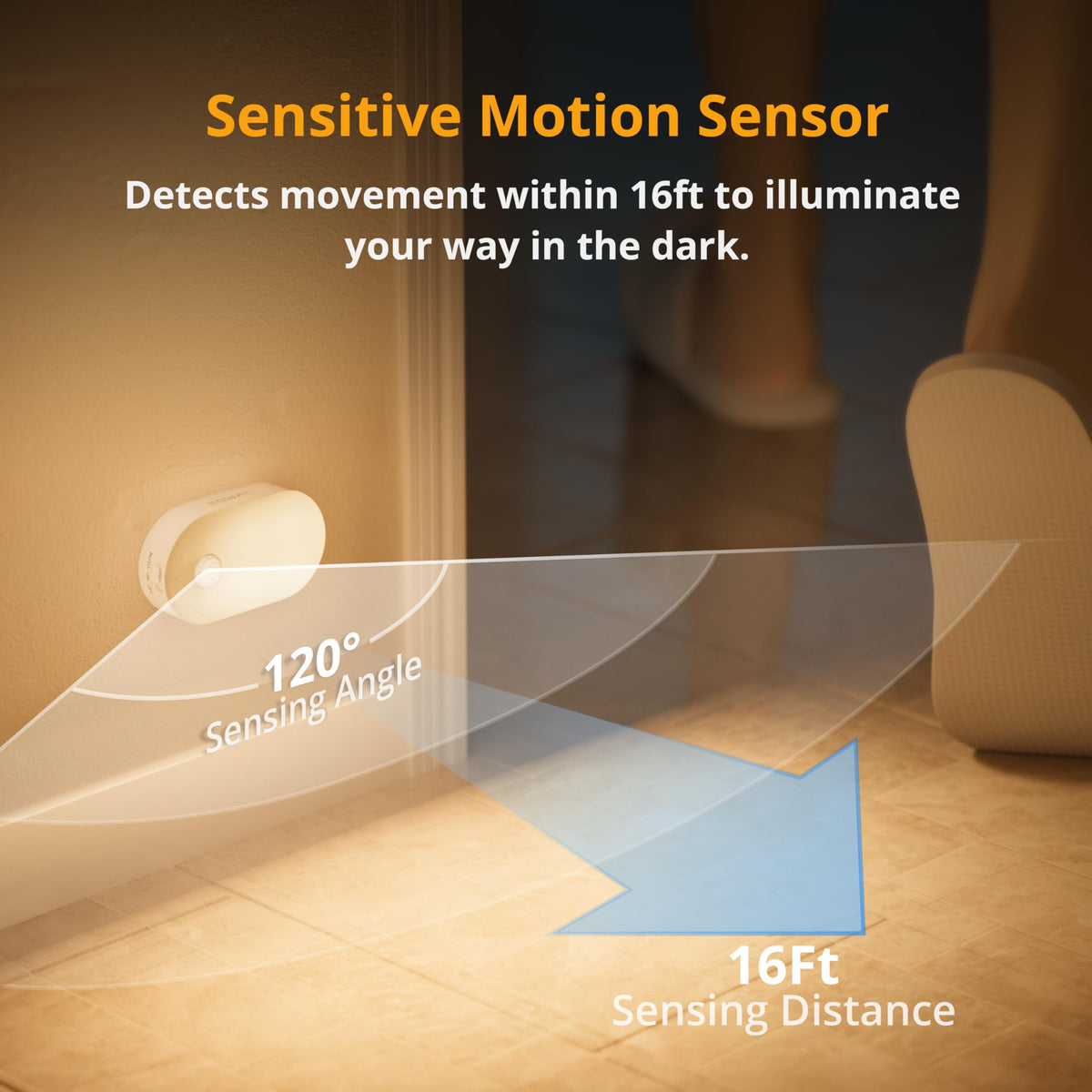 Lyridz dimmable night light with presets delivers cozy 2700K glow.