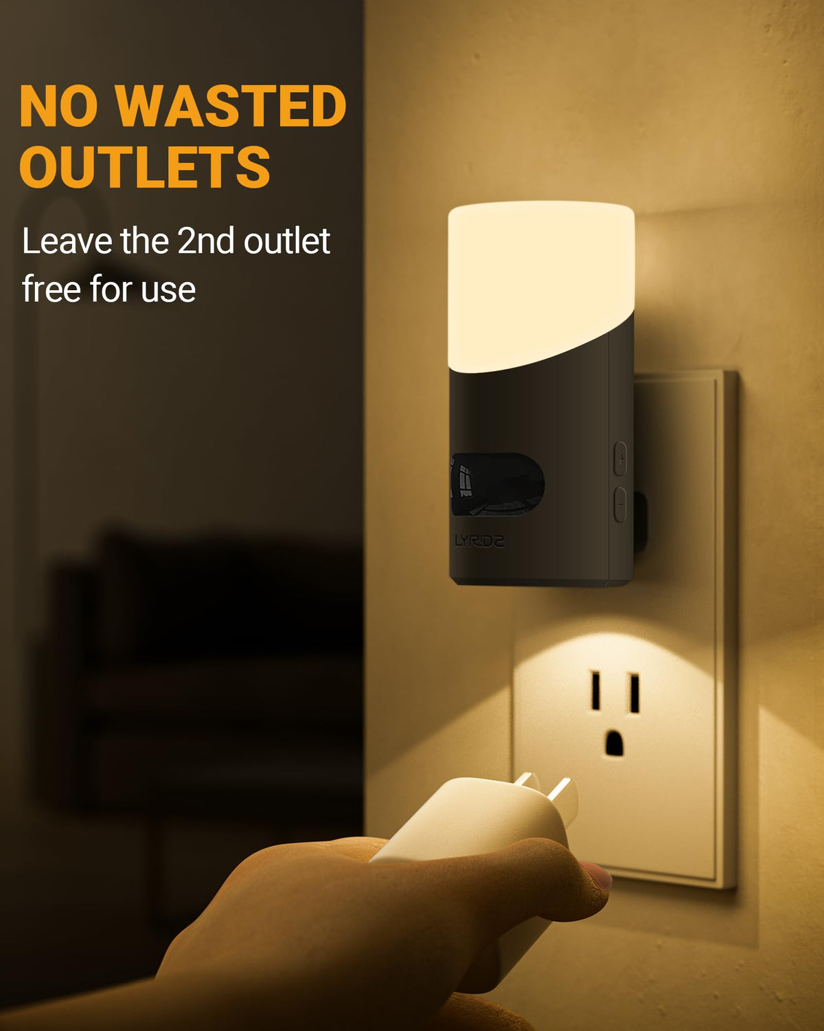 Lyridz up-down luminous structure reduces glare while staying bright.
