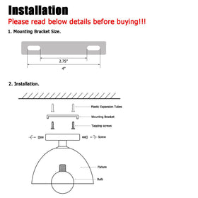 Lysed canopy upgrade 4.75 diameter for easy junction box compatibility