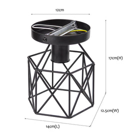 Lysed stairway hallway light fixture delivers reliable overhead illumination for stairs