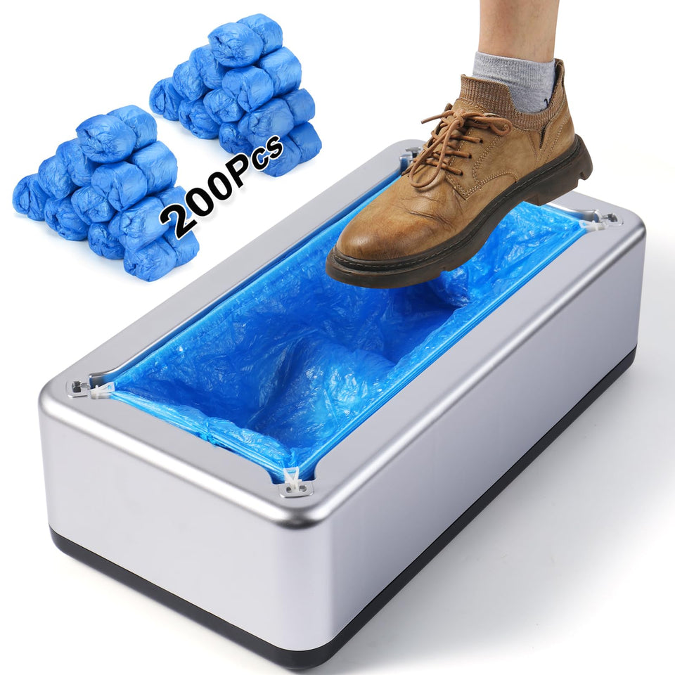 LYSHIYI shoe covers dispenser with pedal for hands-free entry