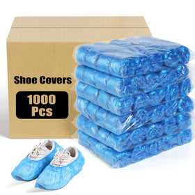 LYSHIYI disposable shoe covers, 1000-pack, durable indoor protection.