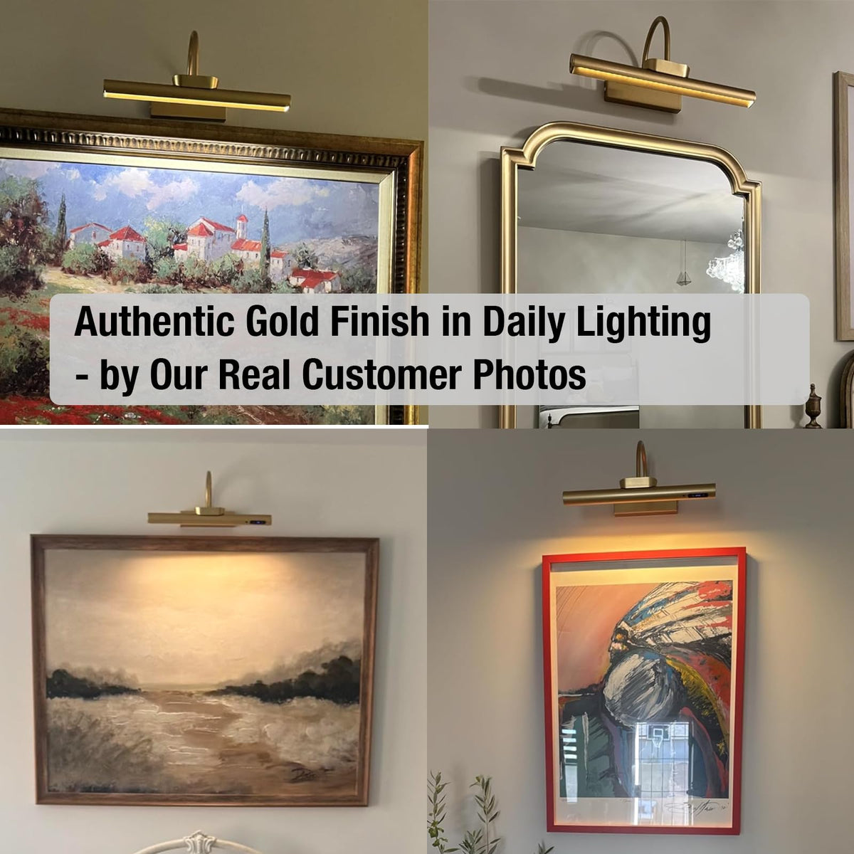 LYTARA light rotated to show precise lighting control for artwork.