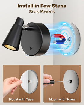LYTARA complete lighting kit includes two spotlights and remotes for quick setup.
