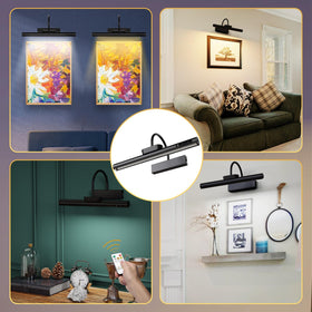 LYTARA modern black finish complements galleries and living spaces.