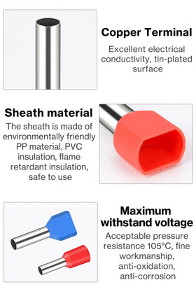 Lytool ferrules in all sizes AWG 6–23 for versatile projects