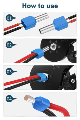 Lytool storage box keeps ferrules organized and portable.