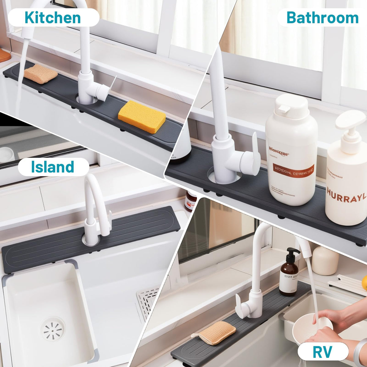 Lyxel raised-height foot pads improve airflow and mat longevity.