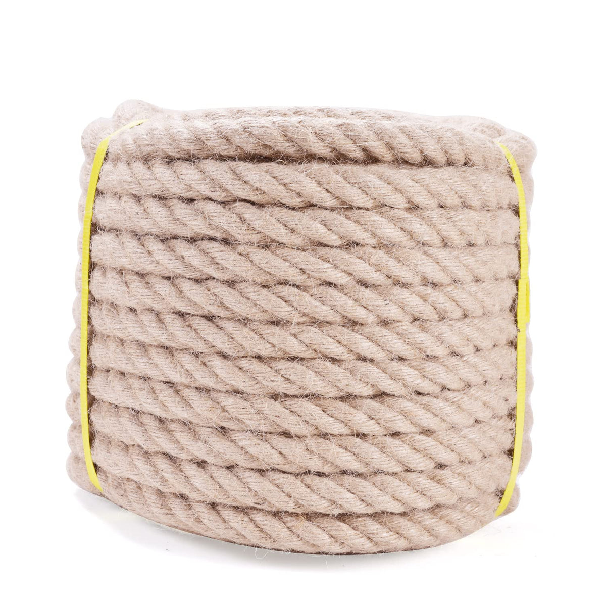 LZ.MZXU jute rope natural one-half-inch 50 feet for outdoor use and crafts.