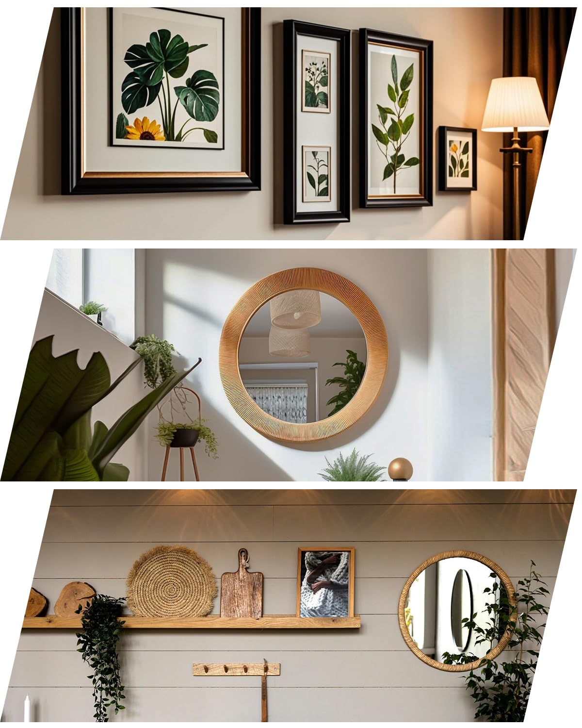 LZC drywall hanger pack includes 20 hooks for versatile wall displays.