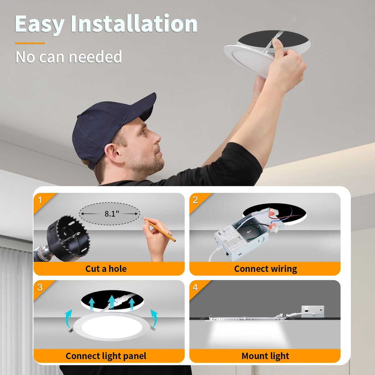 LZHOME suitable for living rooms and offices with versatile lighting