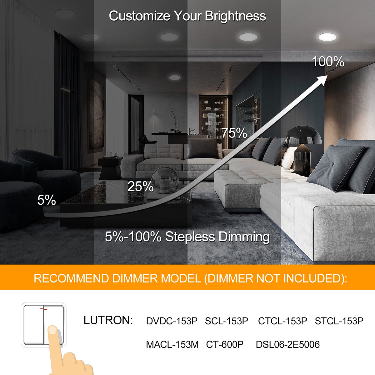 LZHOME flicker-free design reduces eye strain during long sessions.