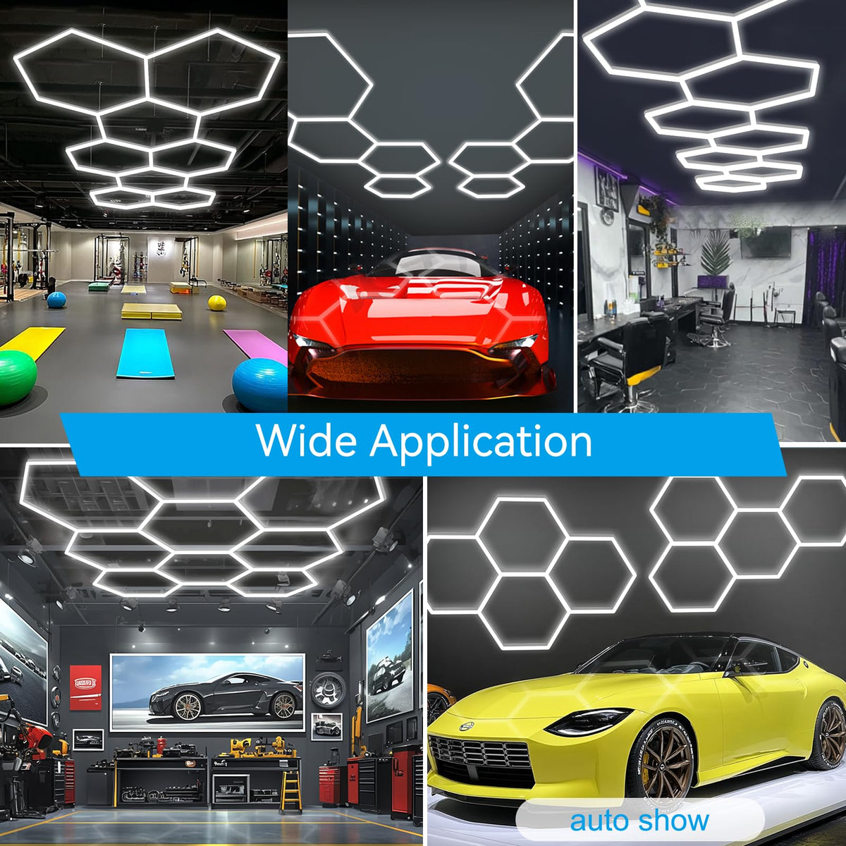 LZHOME long-life garage light exceeds 50,000 hours of operation
