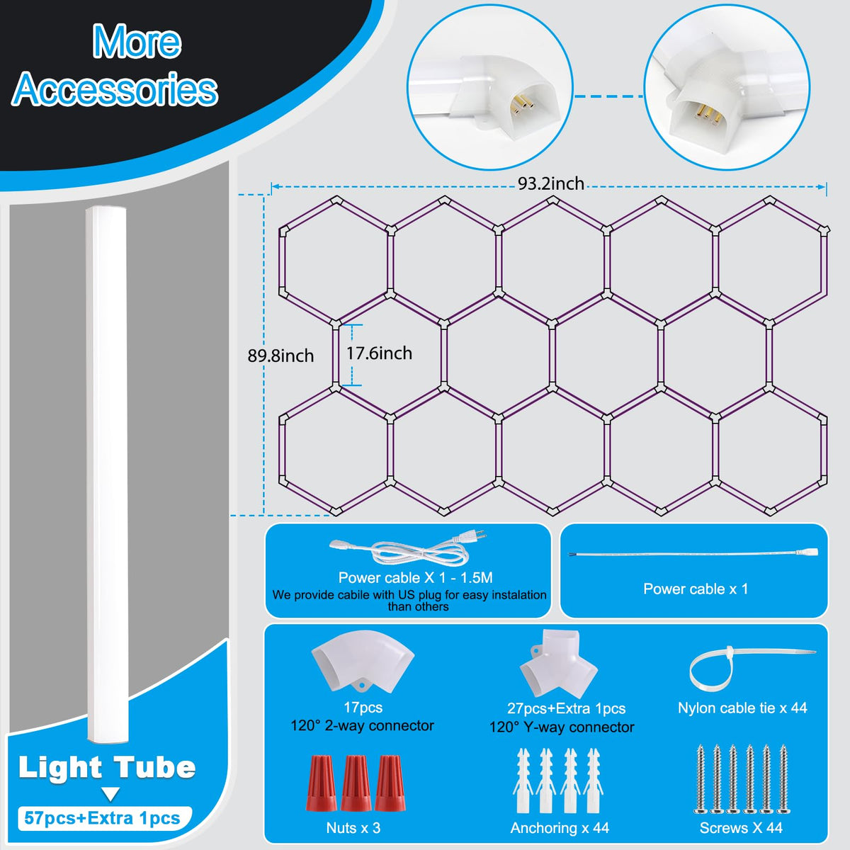LZHOME safety design keeps pins recessed for safer installation
