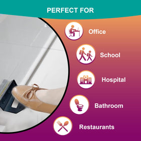 M Pain hygienic doorway solution reduces contact with surfaces