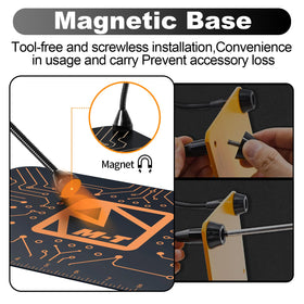 M-T Helping Hands four-arm clips securely hold components during delicate work