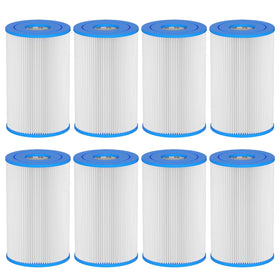 Macaberry cold plunge filter 20-micron cartridge with packaging showing universal compatibility