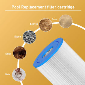 Macaberry ice bath filter close-up highlighting pleated fabric filtration