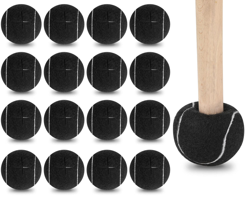 Macarrie 24-pcs precut tennis balls protect chair legs and floors.