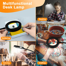 MACASA easy assembly with protective clamp pads protects surfaces
