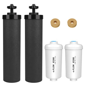 MACIFECI black carbon filter for Berkey reduces chlorine for cleaner water