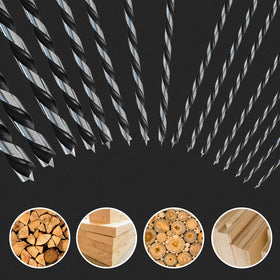 MACXCOIP drill bits in storage case offer organized setup for quick projects.