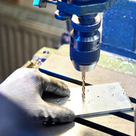Durable packaging protects the bits during transport and storage.