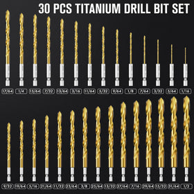 MACXCOIP organized drill bit holder with indexed slots