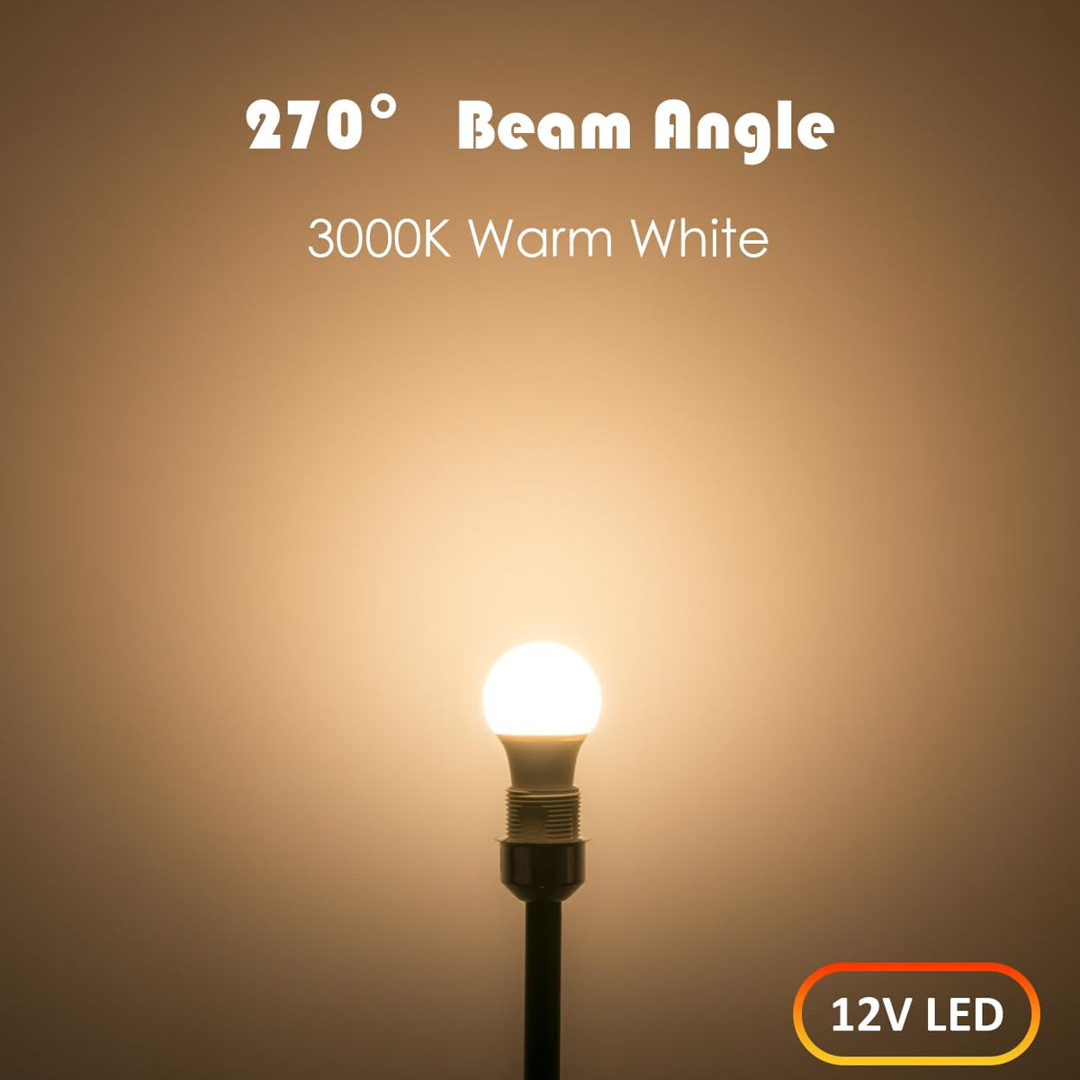 Maelsrlg 12V LED bulb suitable for boats and RV interior lighting.