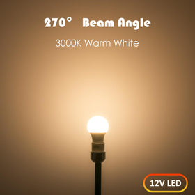 Maelsrlg 12V LED bulb suitable for boats and RV interior lighting.
