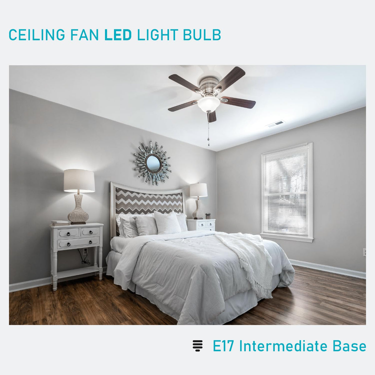 Maelsrlg LED bulb mercury-free, no UV or IR emissions.