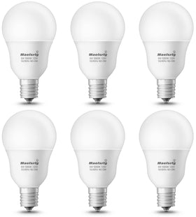 Maelsrlg 6-pack of LED bulbs offers long life and reliability.