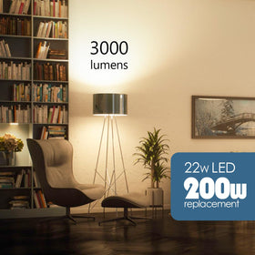 Maelsrlg E26 standard base enables quick, universal installation