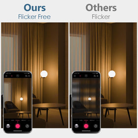 Flicker-free Maelsrlg LED bulb ensures stable illumination for comfortable evenings