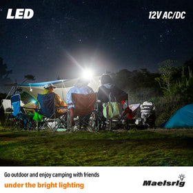 Maelsrlg LED 12V bulb for solar-powered cabins no UV/IR