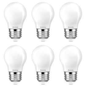 Maelsrlg LED bulbs emitting soft white 2700K glow for cozy spaces
