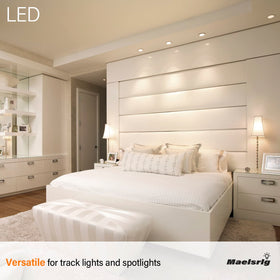 Maelsrlg LED track-light application shows instant brightness and flicker-free performance