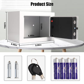 MAESTON mini safe digital keypad closeup emphasizes convenient access control