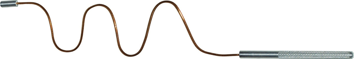 Mag-Mate 900WF bendable magnetic pickup tool reaching tight spaces to retrieve fasteners.