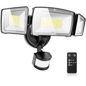 MAGAGUVU 100W flood light front view for broad outdoor illumination and security