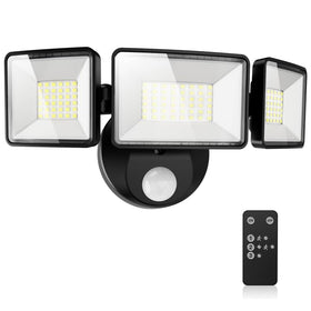 MAGAGUVU 7500LM LED security light front view for bright, wide outdoor coverage.