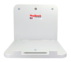 MagBench Workstation Standard side view with secure device hold for field work