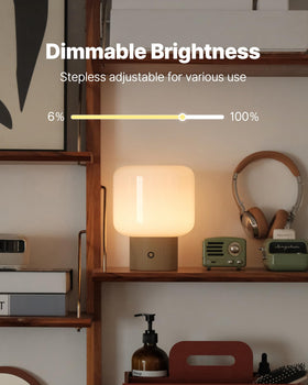 MAGCHARM Halo Mushroom Lamp offers 3 color temperatures for mood control