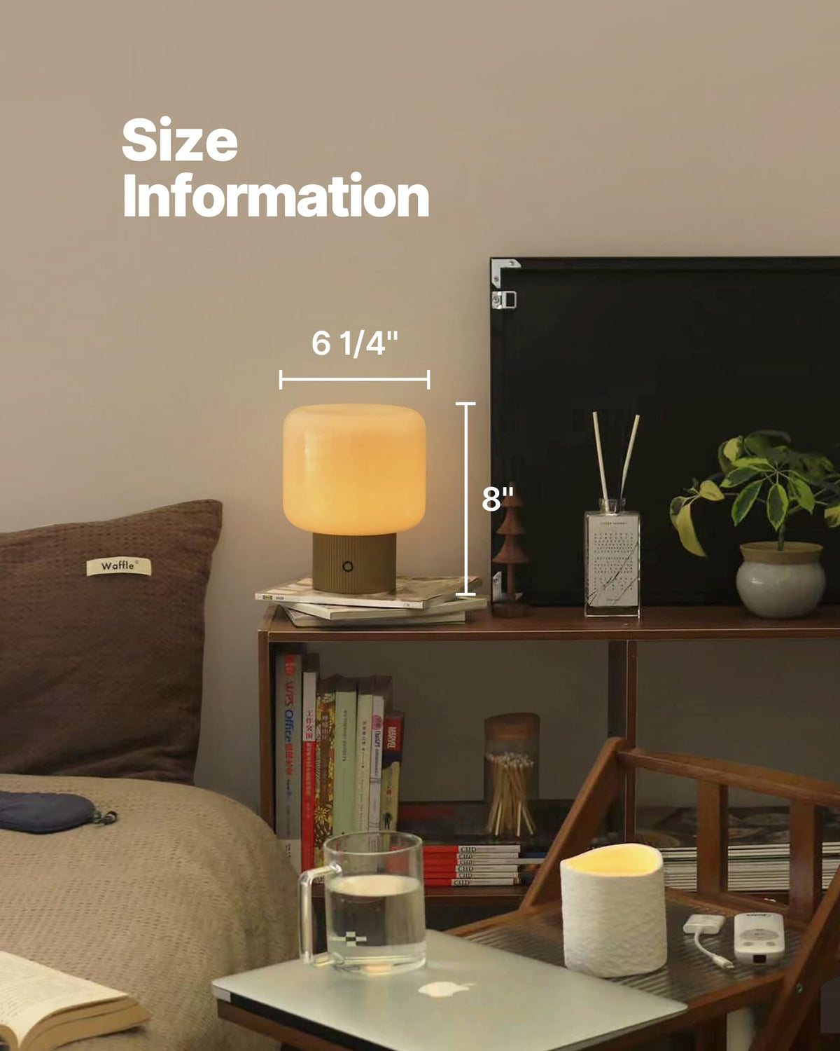 MAGCHARM Halo charges cordlessly for portable, ambient lighting anywhere