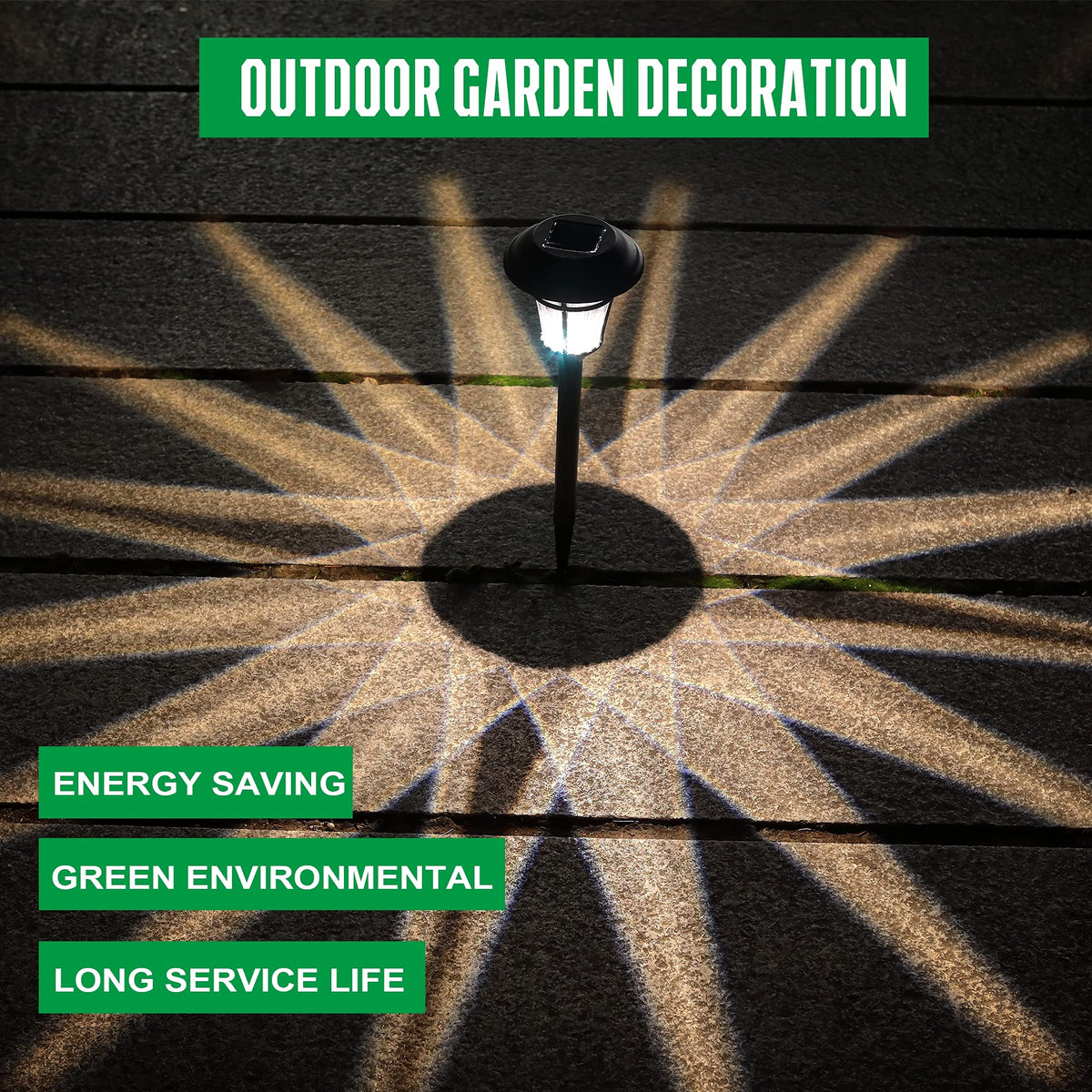 MAGGIFT no-wires design simplifies setup for quick outdoor ambience.