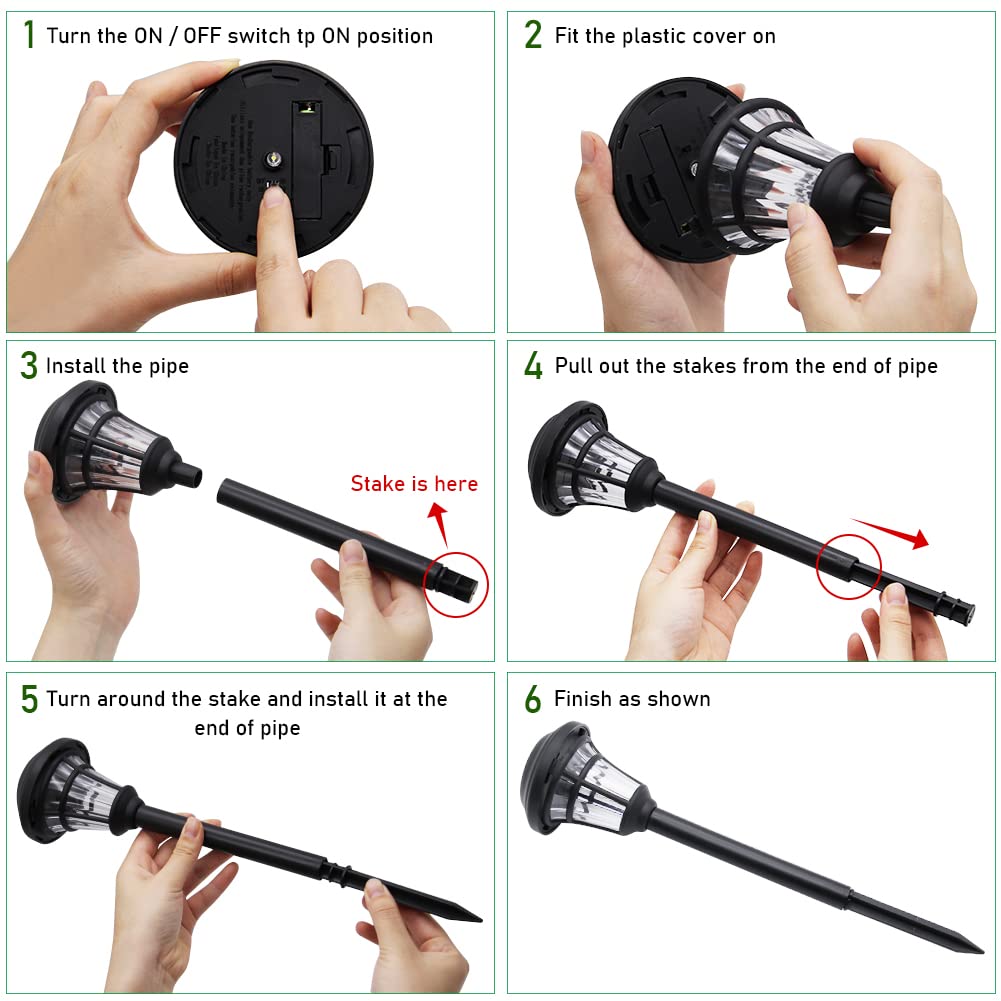 MAGGIFT stake-in-light offers effortless installation in seconds.
