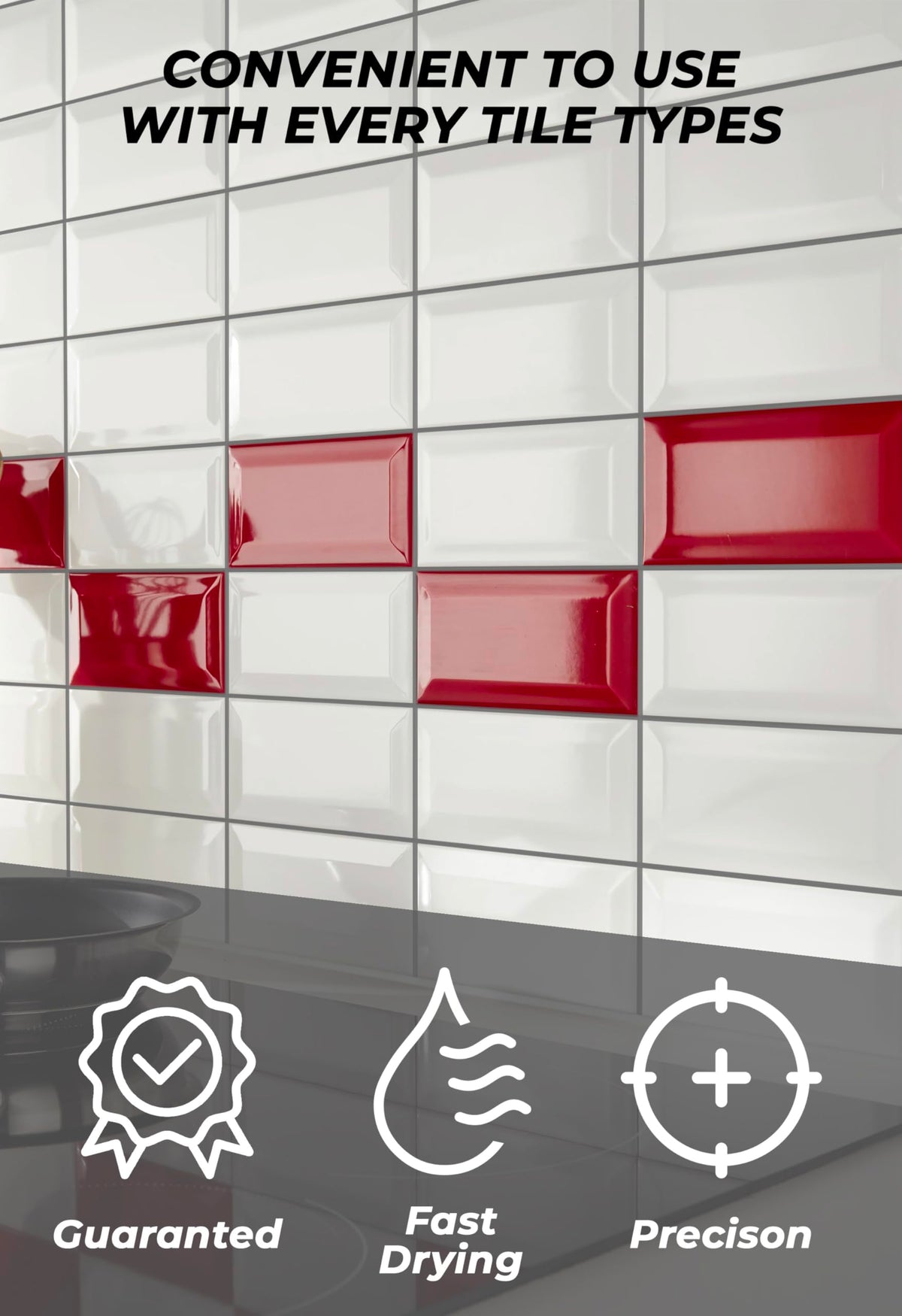 Magic Chems grout repair kit suitable for shower tile areas