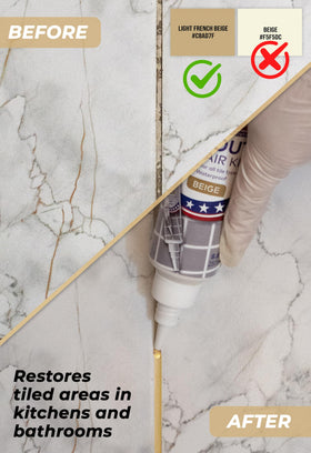Magic Chems shower bathroom grout renewal highlights versatile application for walls and floors